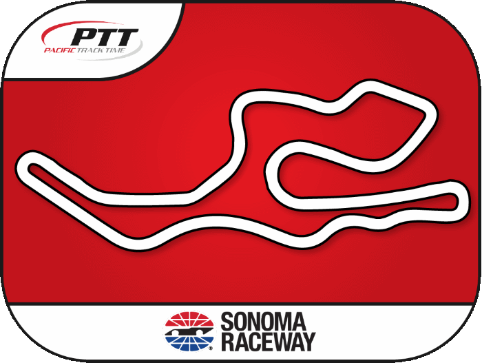 Pacific Track Time - Sonoma Raceway Track Day Button Map
